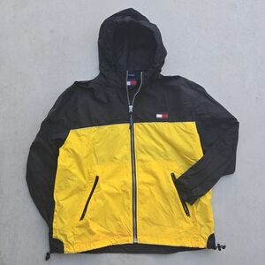 Tommy hilfiger vintage zip up windbreaker 2000s y2k size L